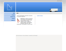 Tablet Screenshot of nproducts.be